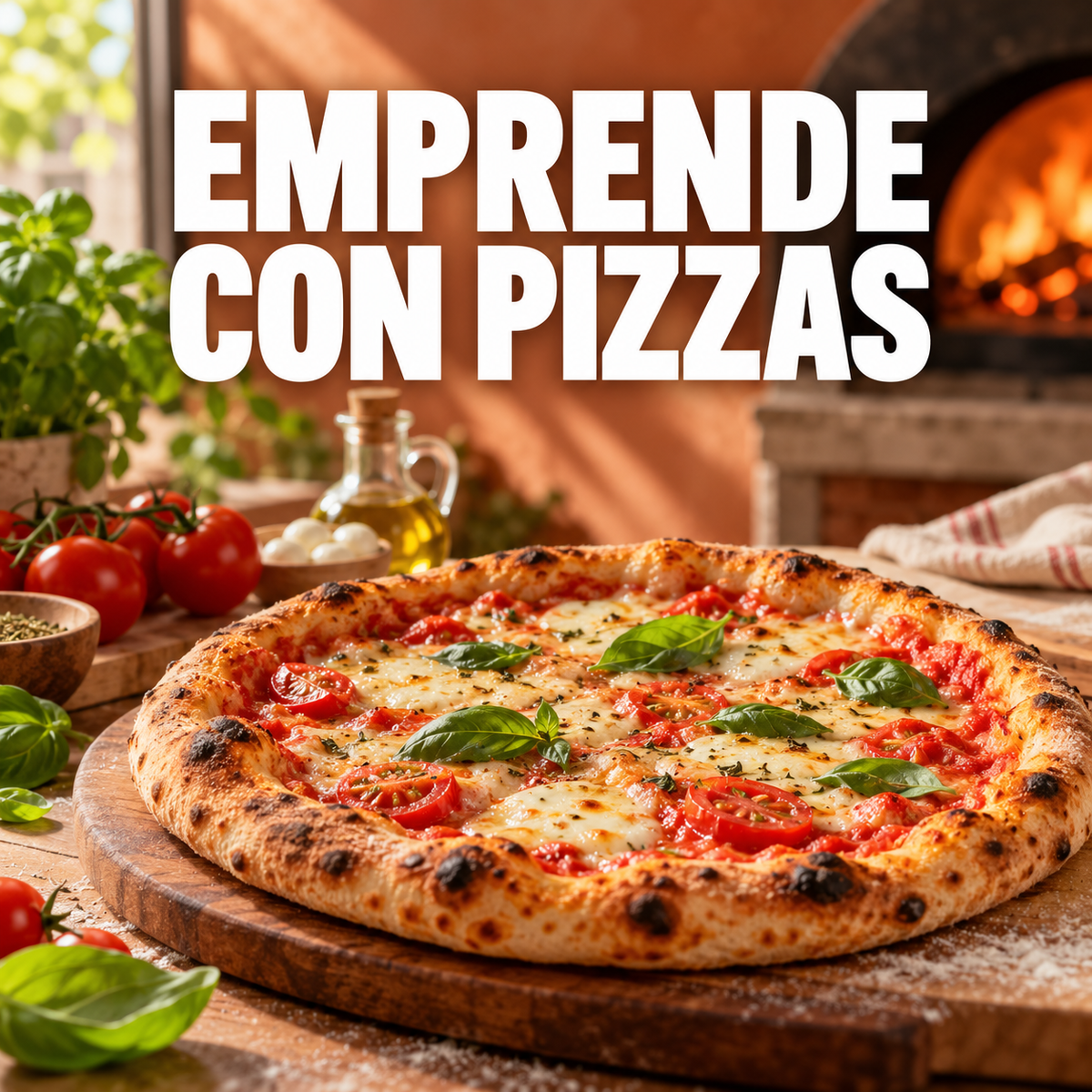 Emprende con pizzas + 2 bonos gana 800.000 al mes